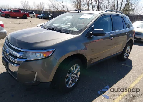 2013 Ford Edge Limited from USA, damaged, VIN 2FMDK4KC9DBA44508